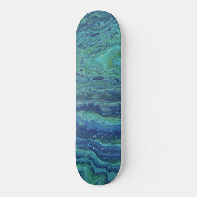 Wabash 1 Skateboard Abstrato (Frente)