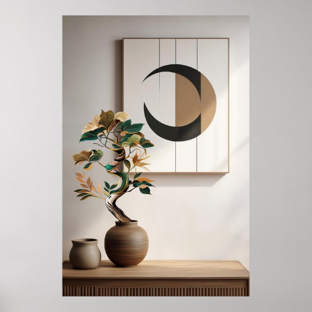 Wabi-Sabi Art Poster (Frente)