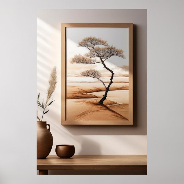 Wabi-Sabi Art Poster (Frente)