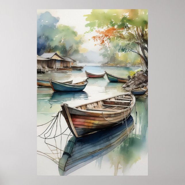 Wabi-Sabi Art Poster (Frente)