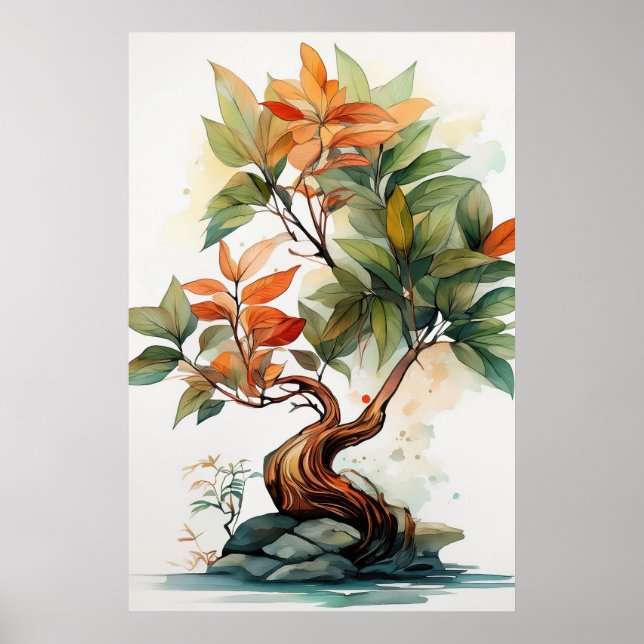 Wabi-Sabi Art Poster (Frente)