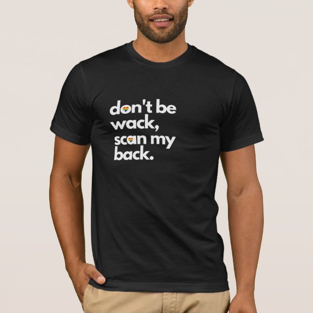 wack2 - Solteiro - Camisa T (Frente)