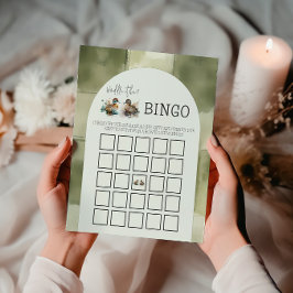Waddle É Duck Gender Reveal Bingo Game Card