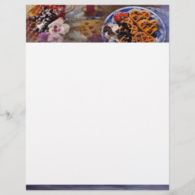 Waffles Letterhead (Frente)
