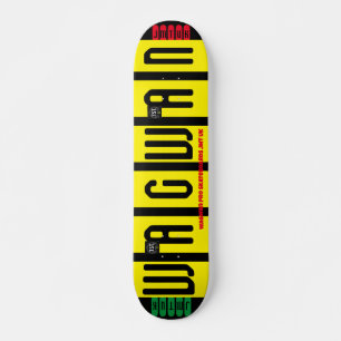 WAGWAN JMT UK 7, 3/4", skateboard Deck