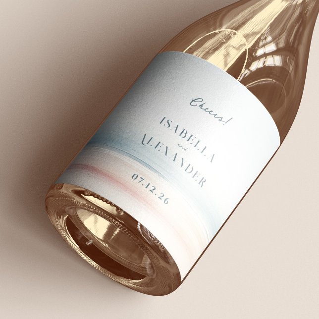 Wailea Watercolor Casamento Elegante de Praia Mini (Criador carregado)