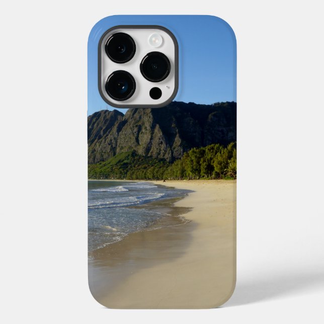 Waimanalo Beach Iphone 14 Pro Case (Verso)