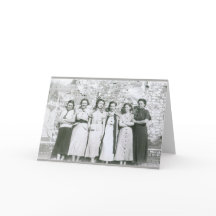 Wainwright Girls - Cartão de Saudação