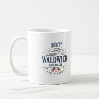 Waldwick, New-jersey, 100th Anniv. Caneca de café