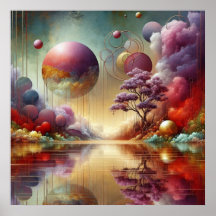 Wall Art, Abstrato, Moderno, Poster