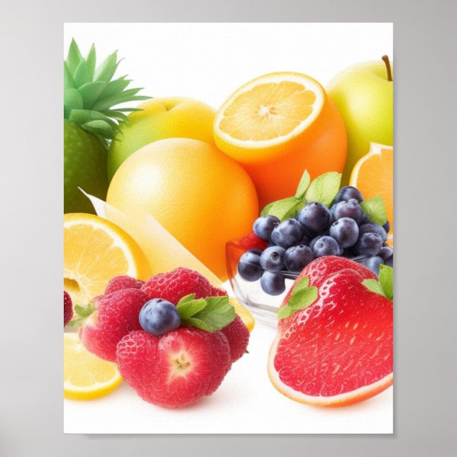 Wall Art Exotic fruta poster (Frente)