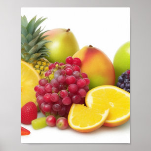 Wall Art Exotic fruta poster