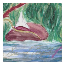 Wall Art intitulada "Mar do Esquecimento"