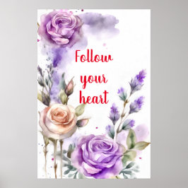 Wall Art Motivation Watercolor Poster 8