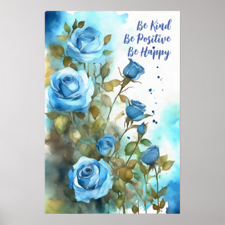 Wall Art Motivational Watercolor Poster 77