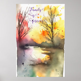 Wall Art Motivational Watercolor Poster 96