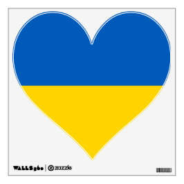 Wall Decals com bandeira da Ucrânia