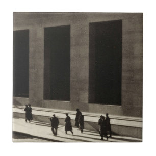 Wall Street (por Paul Strand, 1915) Azulejo Cerâmi