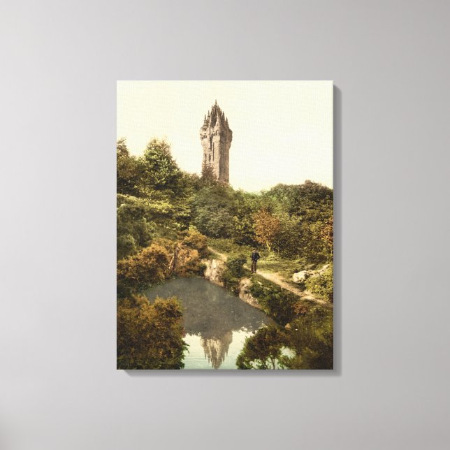 Wallace Monument, Stirling, Scotland Canvas print (Frente)