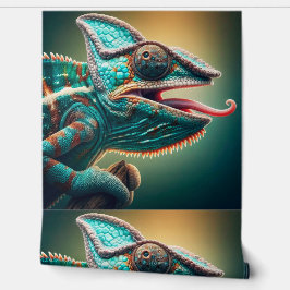 Wallpaper Colorful Chameleon Master Camouflage