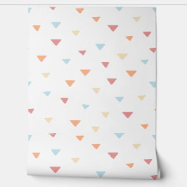 Wallpaper de padrão triangel colorido