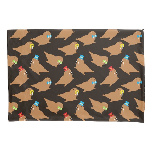 Walrus Cartoon Animal Pattern (Frente)