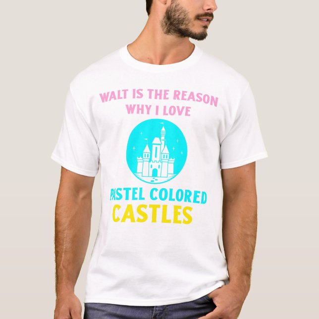 Walt é a camisa do castelo da Razão (Frente)