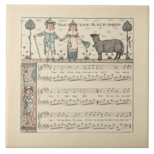 Walter Crane Baa Baa Ovelha Negra Rima Infantil