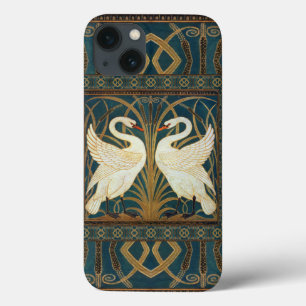 Walter Crane Swan, Rush E Iris Art Nouveau