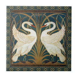 Walter Crane Swan, Rush E Iris Art Nouveau
