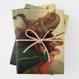 Walther e Hildegund Fugindo com seu Cavalo