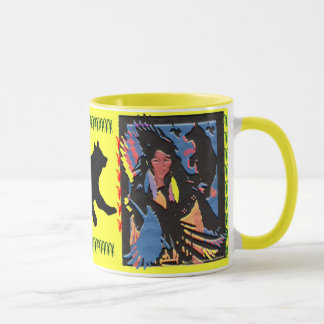 WANAGIYATA, xícara de Spiritland "Matohota-Grizzly