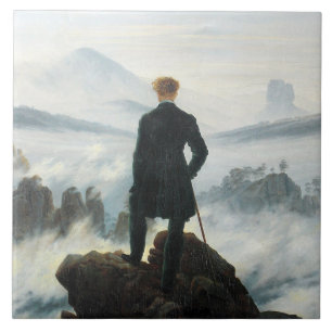 Wanderer sobre o Mar de Fog, Friedrich