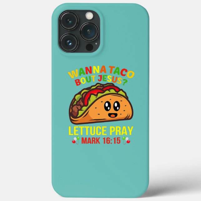 Wanna Taco Bout Jesus Cinco De Mayo Pun Women Men (Verso)
