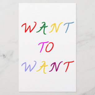 want to want multicolore