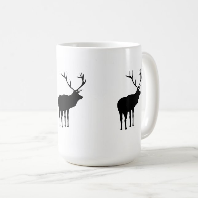 Wapiti. caneca reutilizável, caneca (Frente Esquerda)