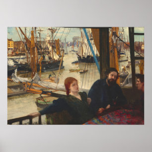 Wapping - Poster de Belas Artes James McNeill Whis