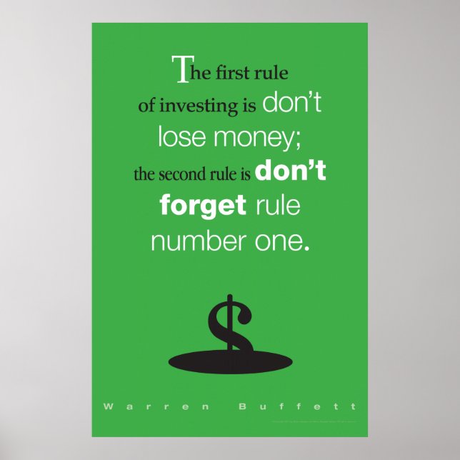 Warren Buffett poster (Frente)