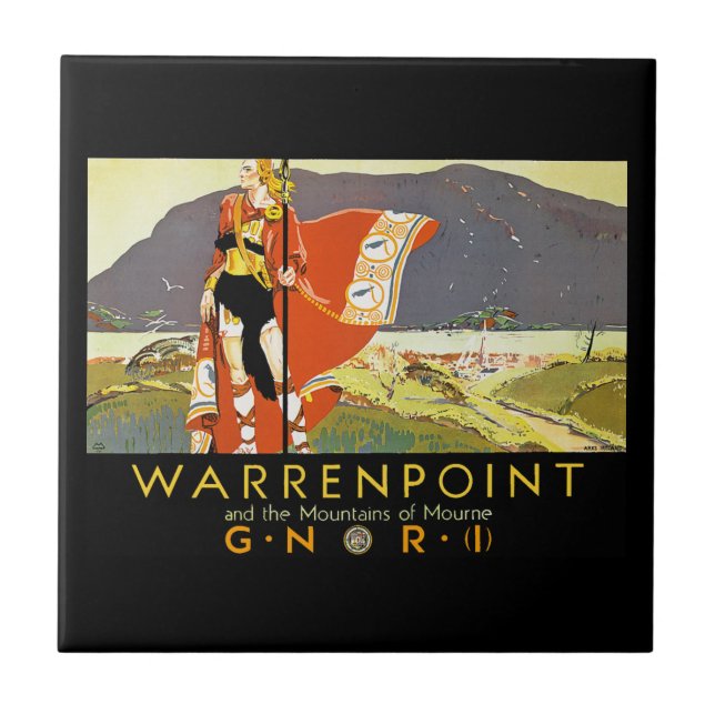 Warrenpint e os Montanos de Mourne (Frente)