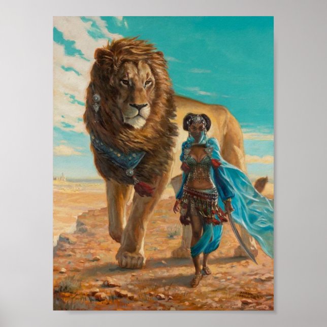 Warrior Princess Poster (Frente)