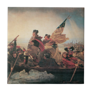 Washington Cruzando o Delaware por Emanuel Leutze