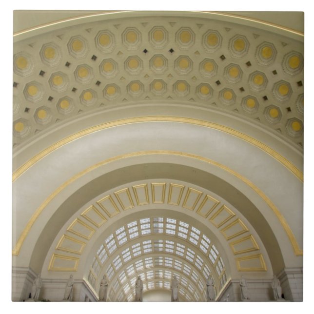 WASHINGTON, D.C. EUA. Interior da Estação Union. (Frente)