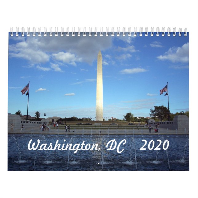 Washington, DC - Calendário 2020 (Capa)