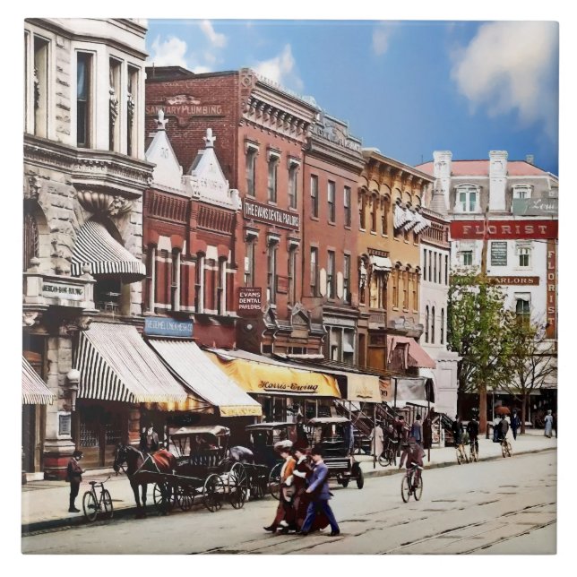 Washington DC - Rua F c1906 (Frente)