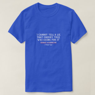 Washington e a Árvore de Cereja - Uma Camisa Mist
