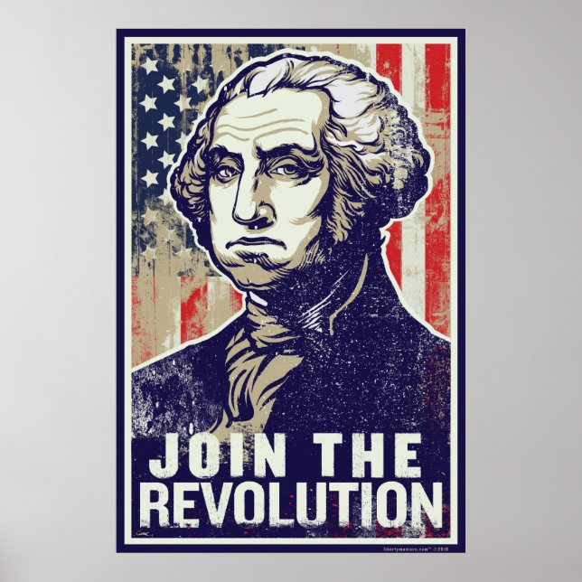 Washington Revolution Poster (Frente)