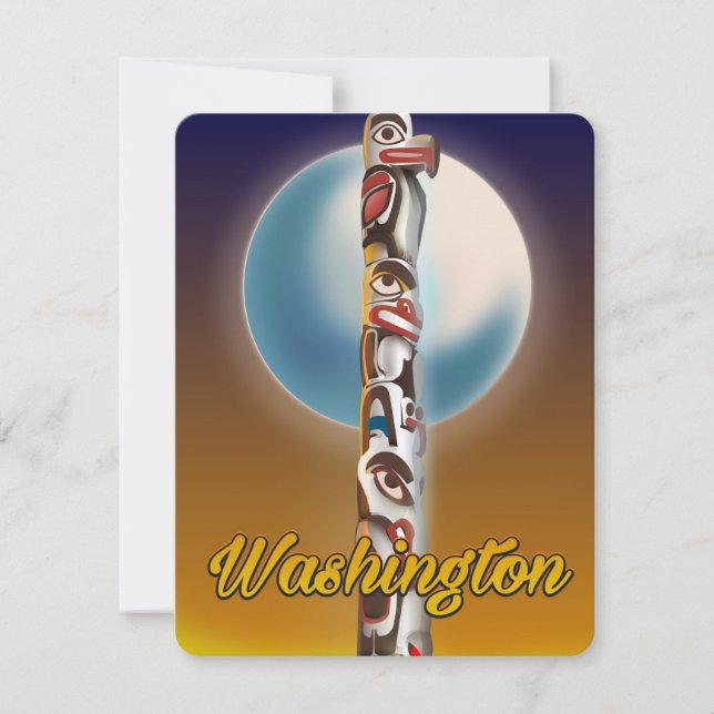 Washington Totem Pole (Frente)