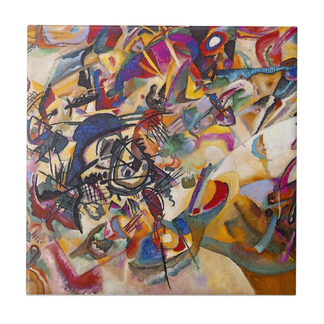 Wassily Kandinsky - Composição 7 Arte Abstrata (Frente)