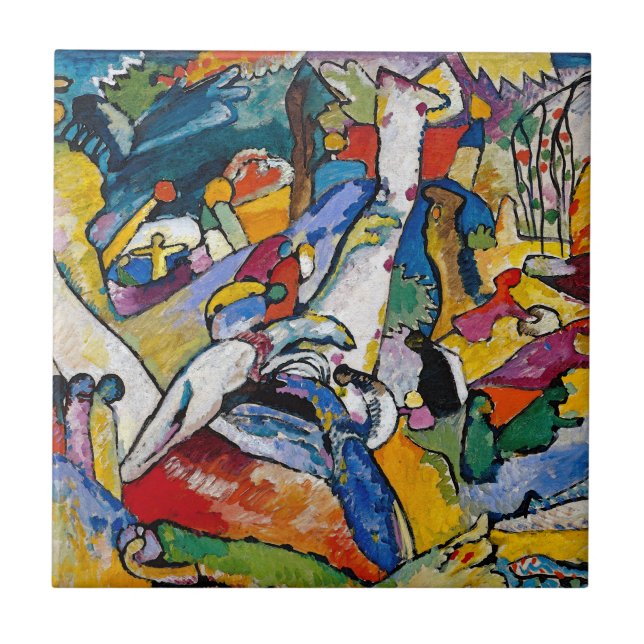 Wassily Kandinsky - Composição II Arte Abstrata (Frente)