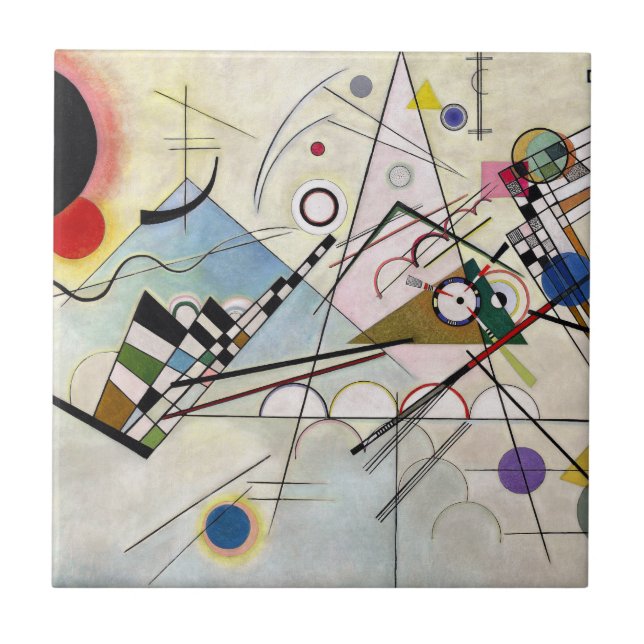 WASSILY KANDINSKY - Composição VIII 1923 (Frente)